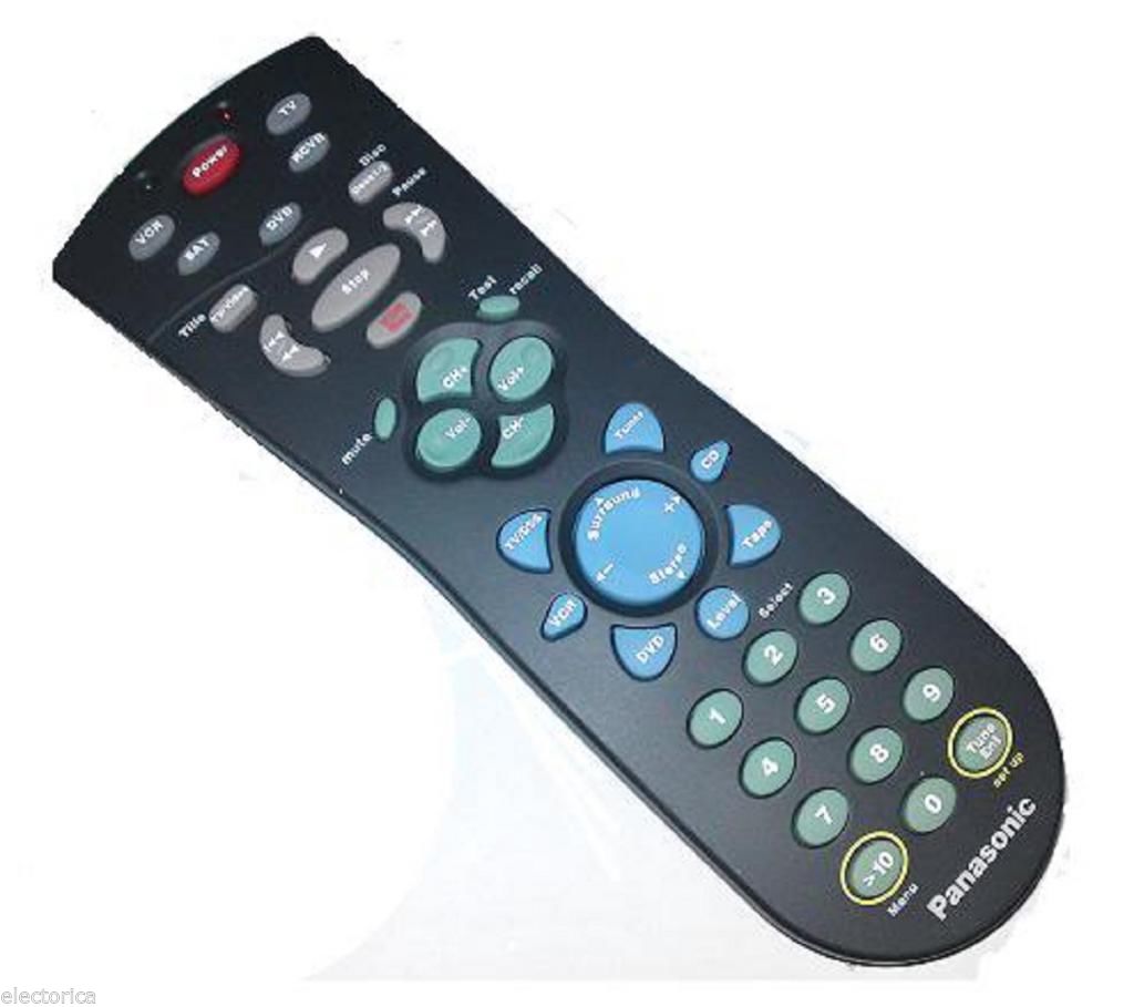 5 IN 1 UNIVERSAL REMOTE CONTROL TV DVD VCR RCA SONY LG